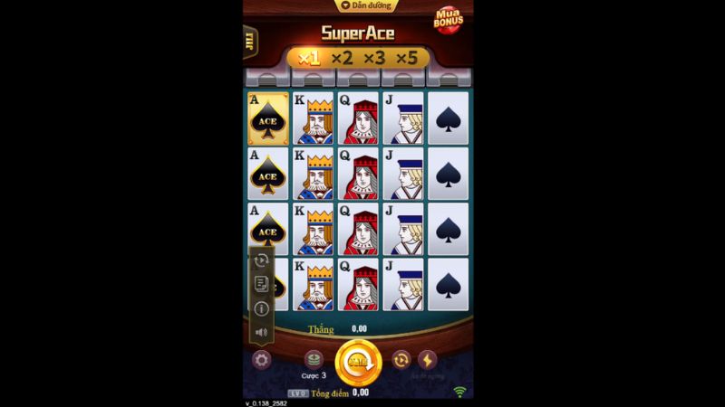 Siêu Cấp Ace - Slot game hấp dẫn!