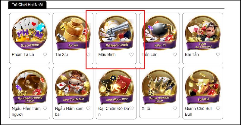 Giới thiệu game Mậu Binh cực hot tại nhà cái Vin777